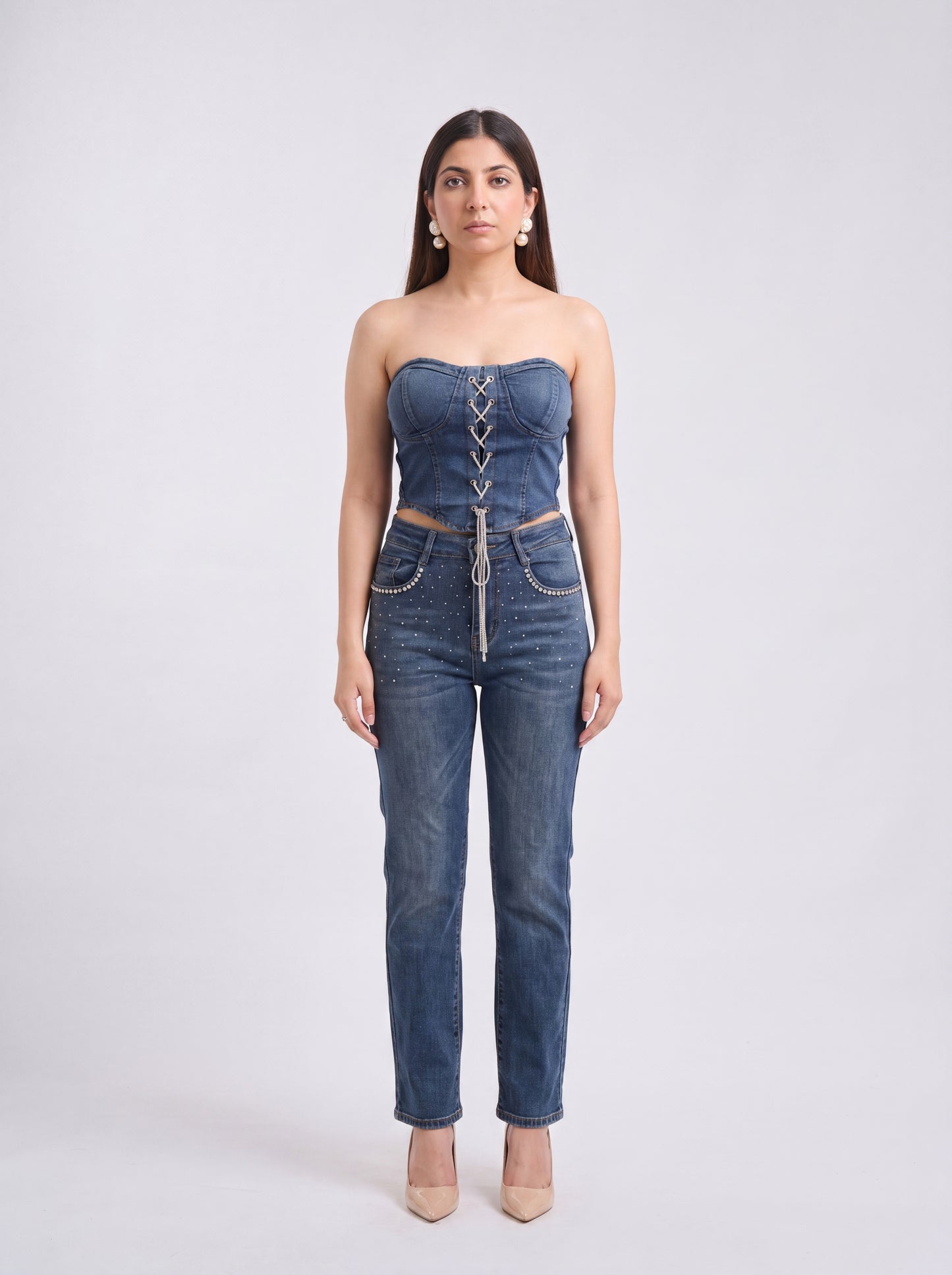Tbfo Diamond Lace Corset