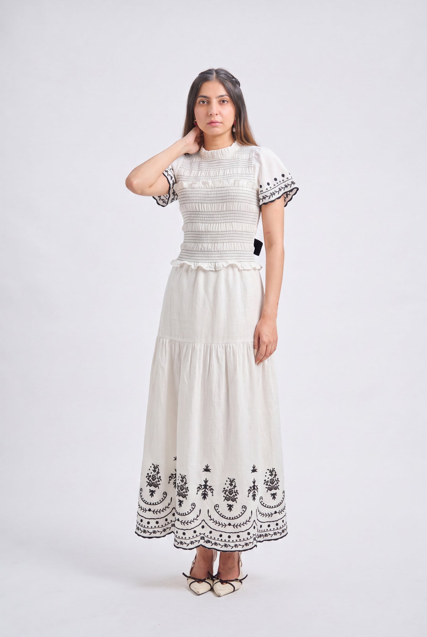 Tbfo High Tide Ivory Dress