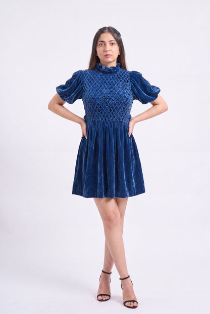 Tbfo Midnight Velvet Dress