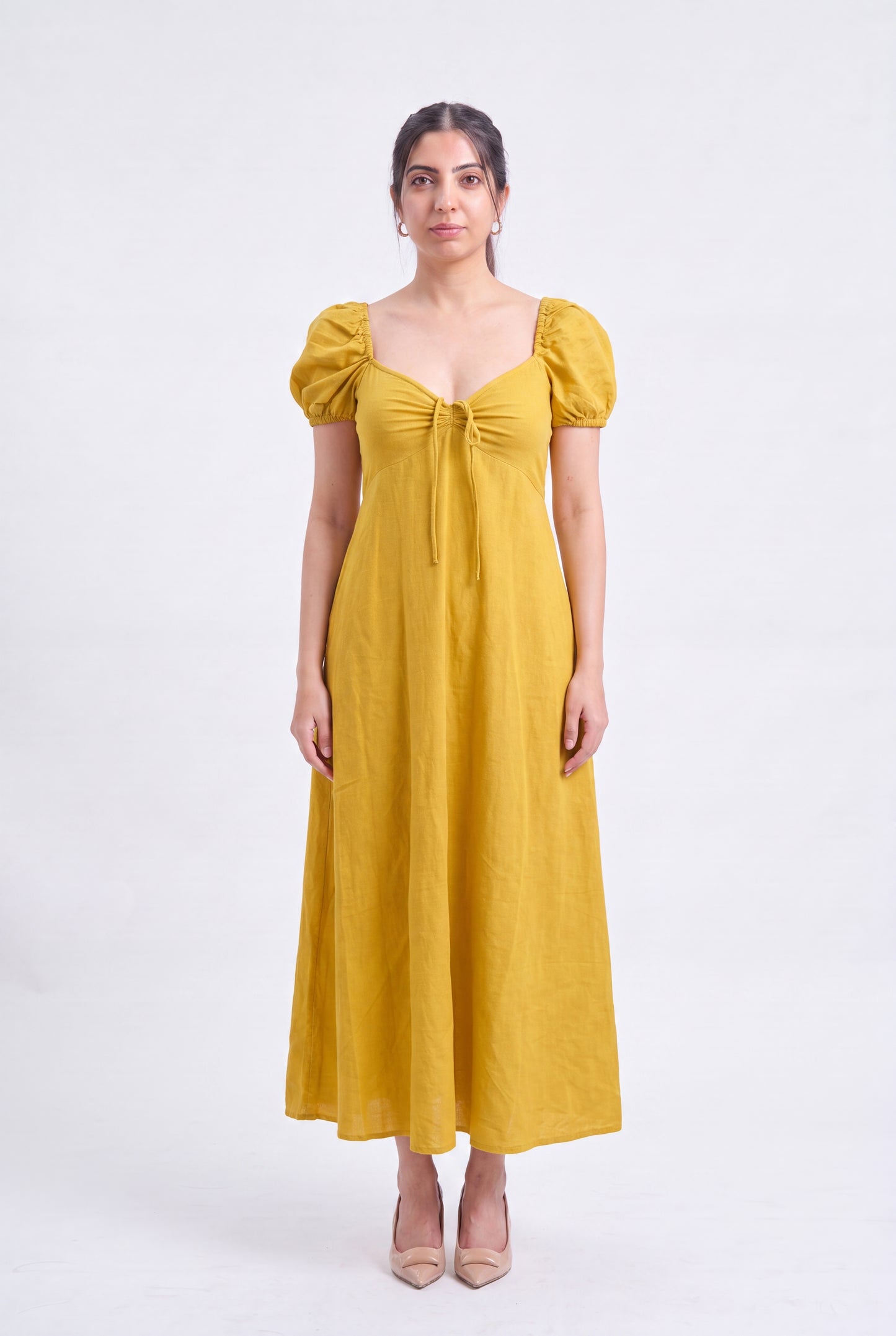 Tbfo banana Yellow Dress