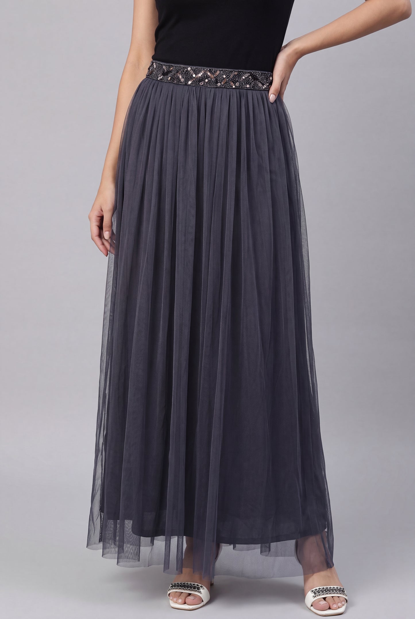 Tbfo Grey Skirt