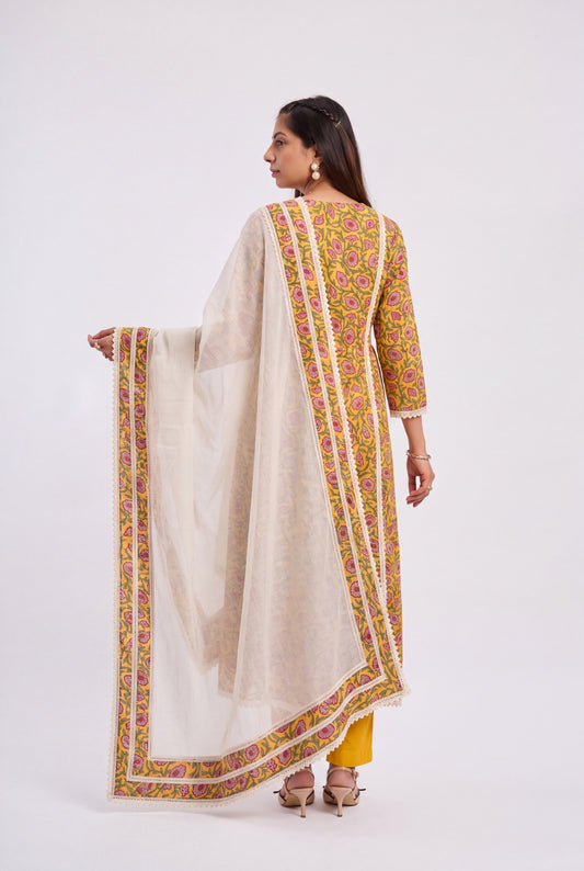 Tbfo Mustard Meadow Suit Set