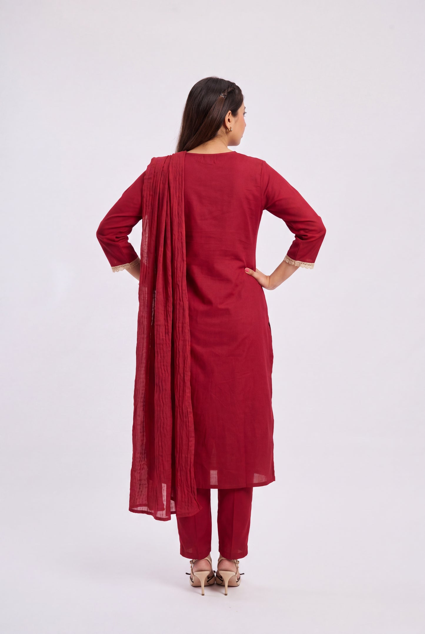 Tbfo Shahi Surkh Suit Set