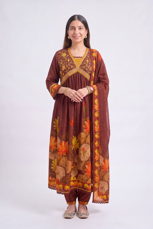 Tbfo Autumn Bloom Suit Set
