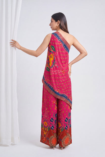 Tbfo Rani Rhapsody Drape Coord Set