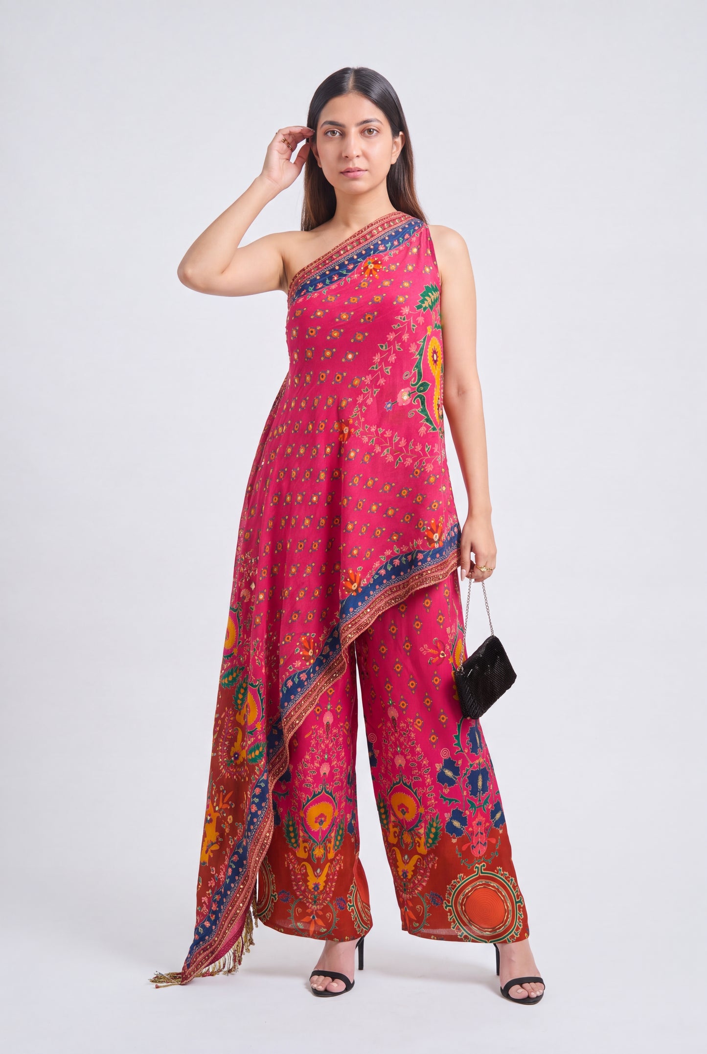 Tbfo Rani Rhapsody Drape Coord Set