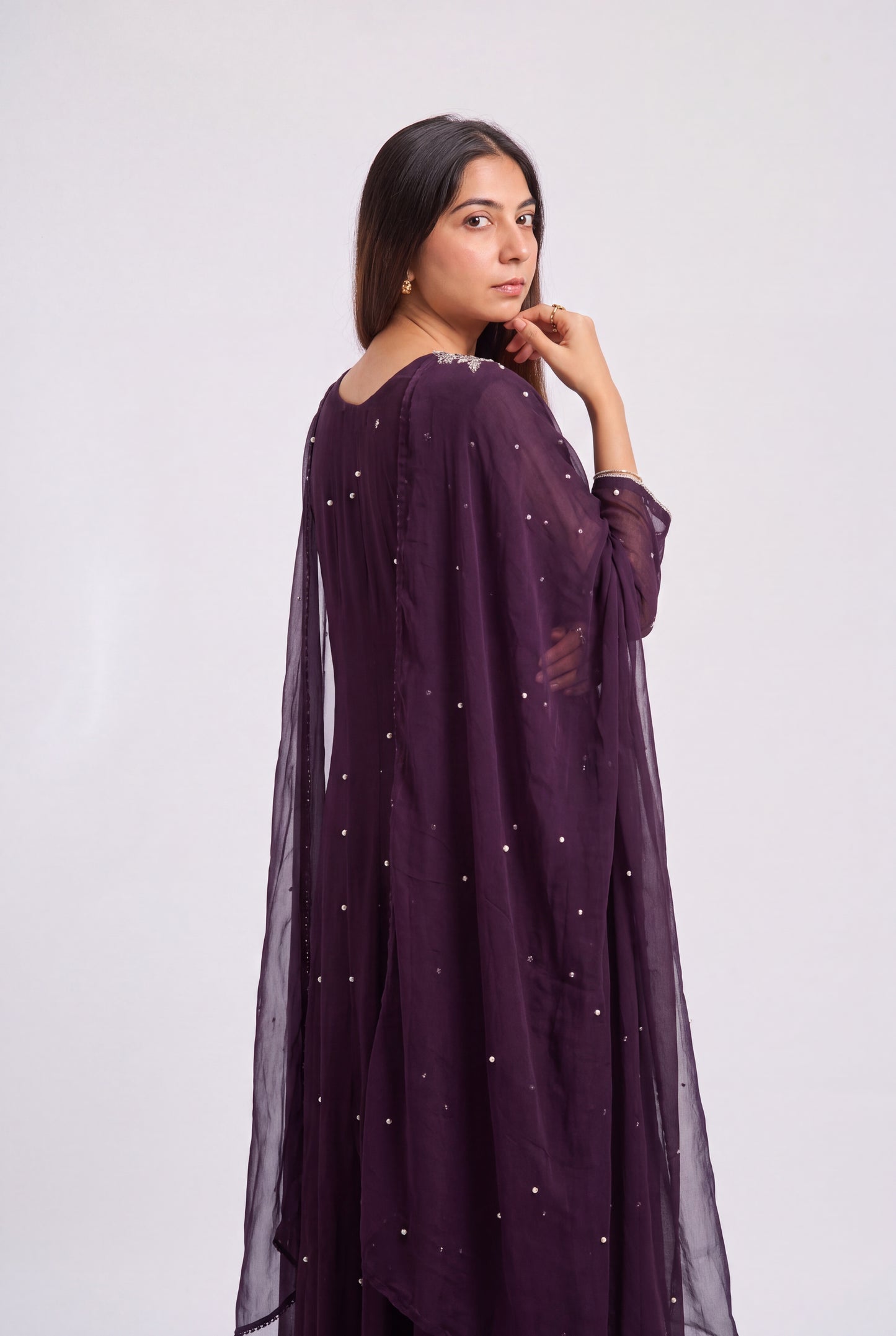 Tbfo Royal Amethyst Suit Set