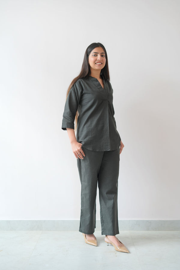 Solid linen daily coord - TBFO