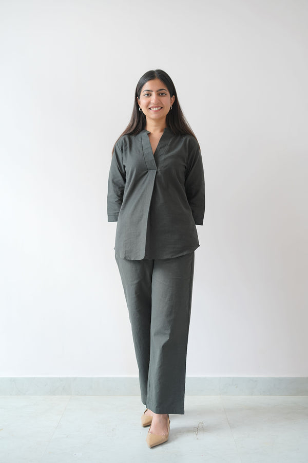 Solid linen daily coord - TBFO