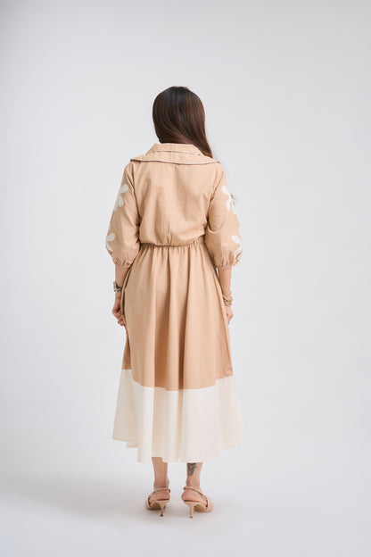 Valet Dress Beige