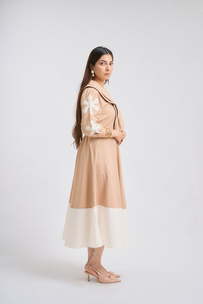 Valet Dress Beige