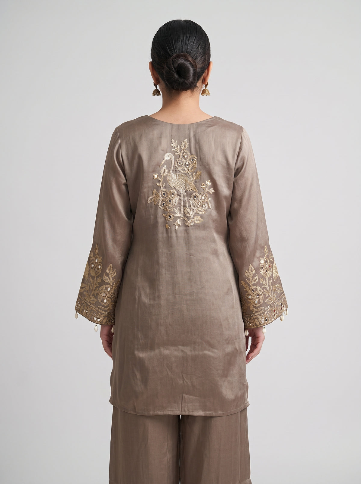 Tbfo Chandi Mor Embroidered Kurta & Pant Set