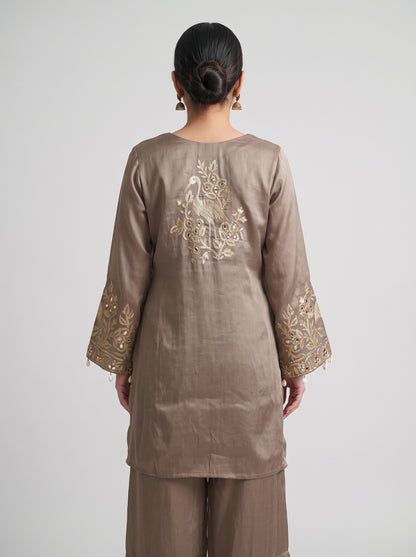 Tbfo Chandi Mor Embroidered Kurta & Pant Set