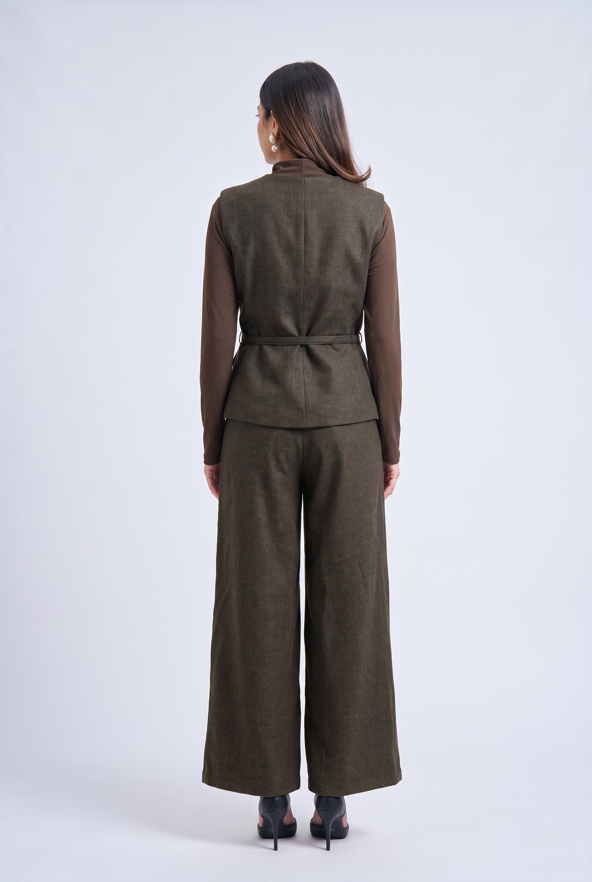 Tbfo Corporate Girl - Embellished Waistcoat Co-Ord Set