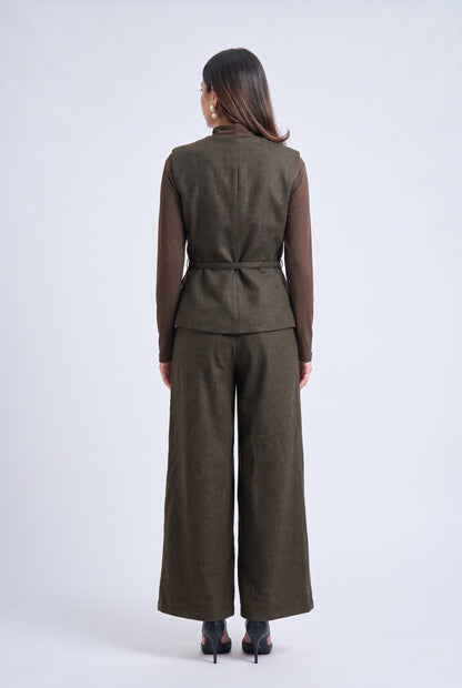 Tbfo Corporate Girl - Embellished Waistcoat Co-Ord Set