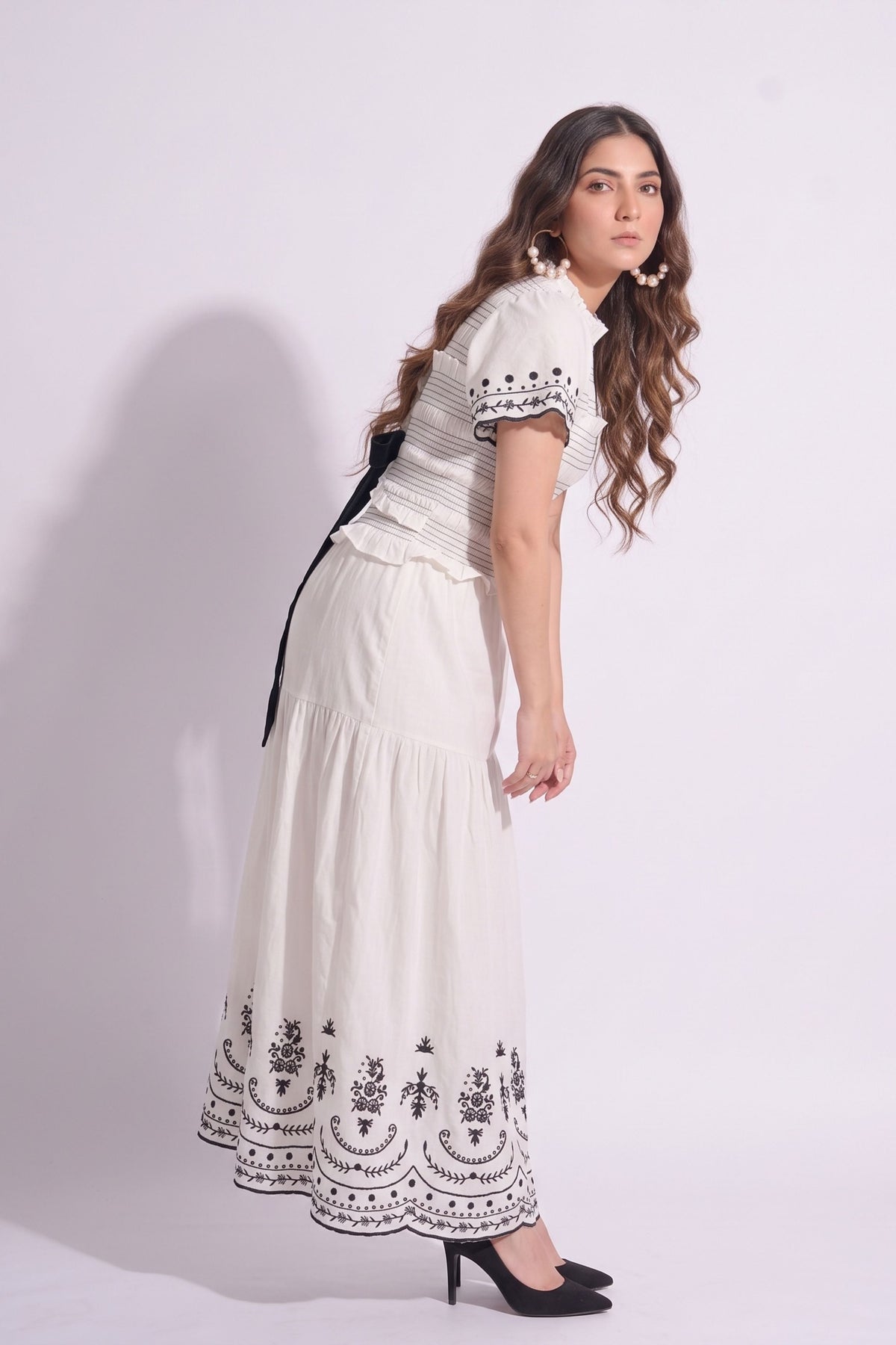 Tbfo High Tide Ivory Dress