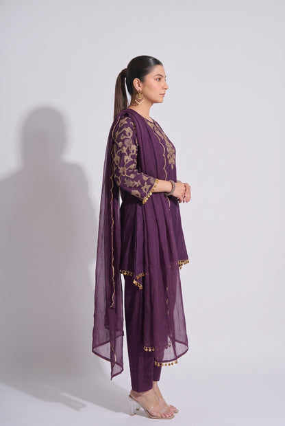 Tbfo Jamuni – Embroidered Kurta Set