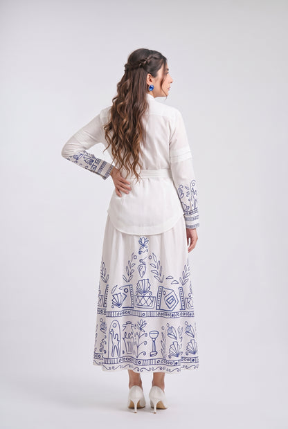 Tbfo Messidonia White Dress
