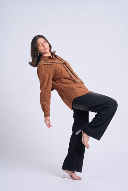 Tbfo Mocha Mood – Brown Shirt