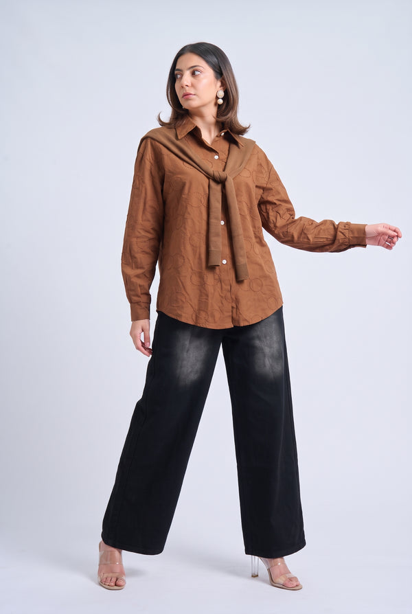 Tbfo Mocha Mood – Brown Shirt