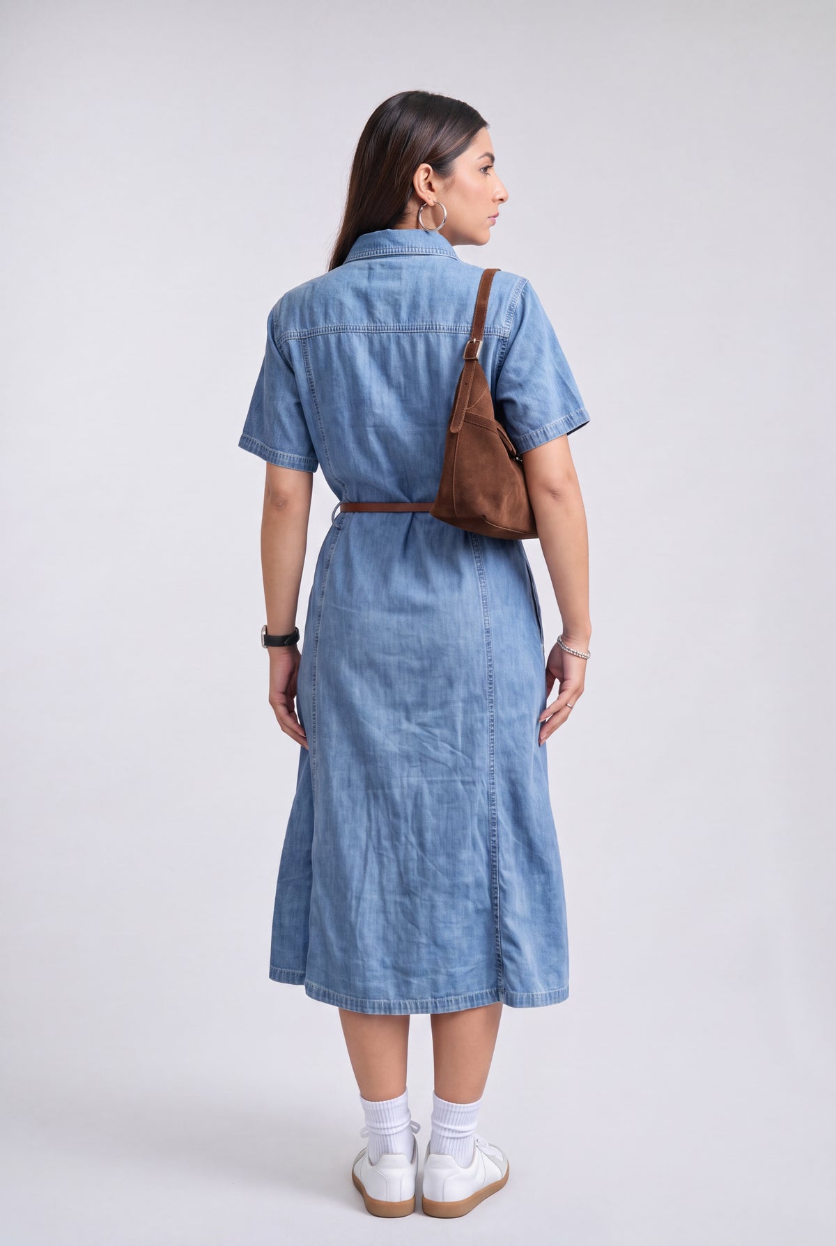 Tbfo Pet Friendly Blue Denim Dress