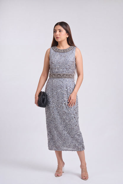 Tbfo Silver Sitaara Dress