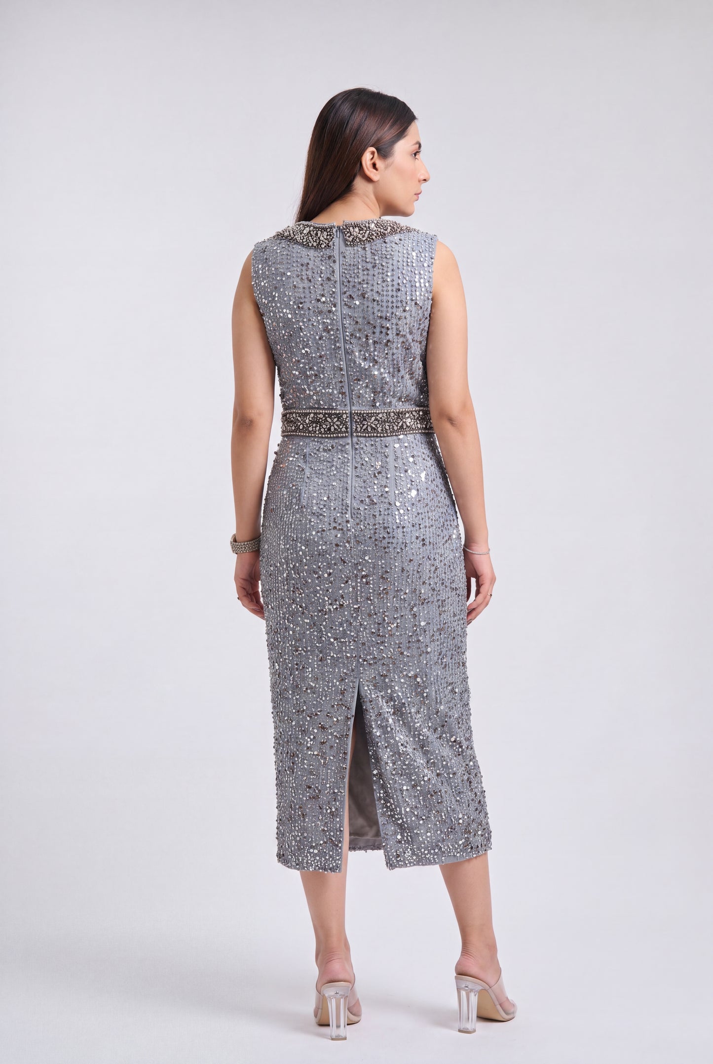 Tbfo Silver Sitaara Dress