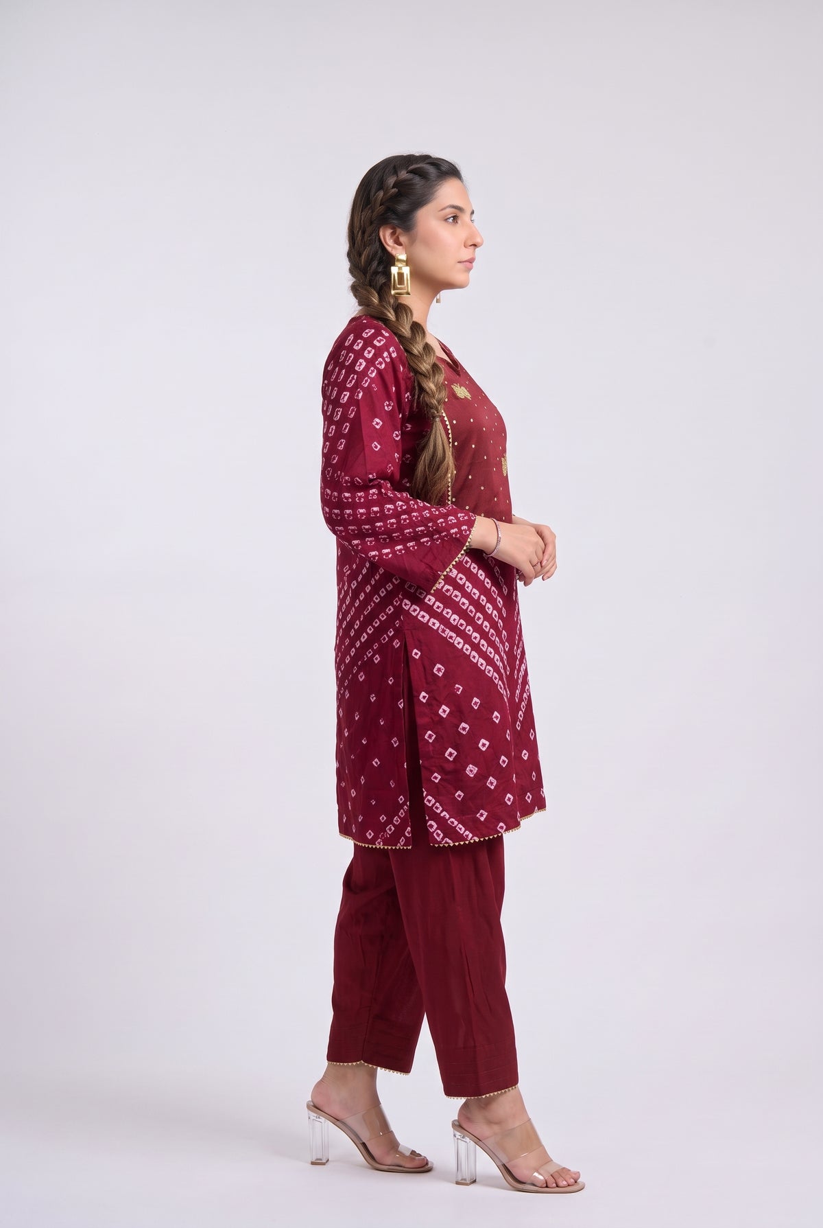 Tbfo Titli Printed Kurta Set