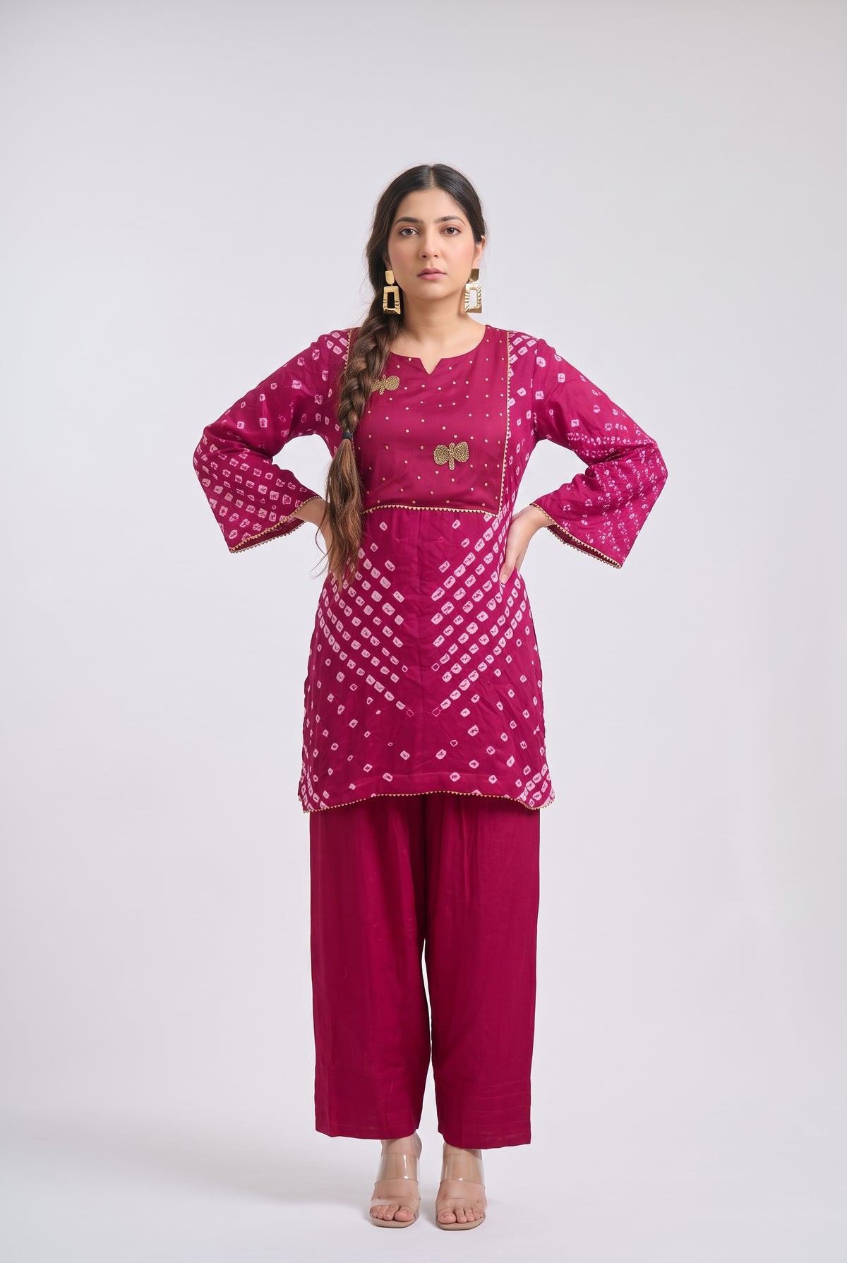 Tbfo Titli Printed Kurta Set
