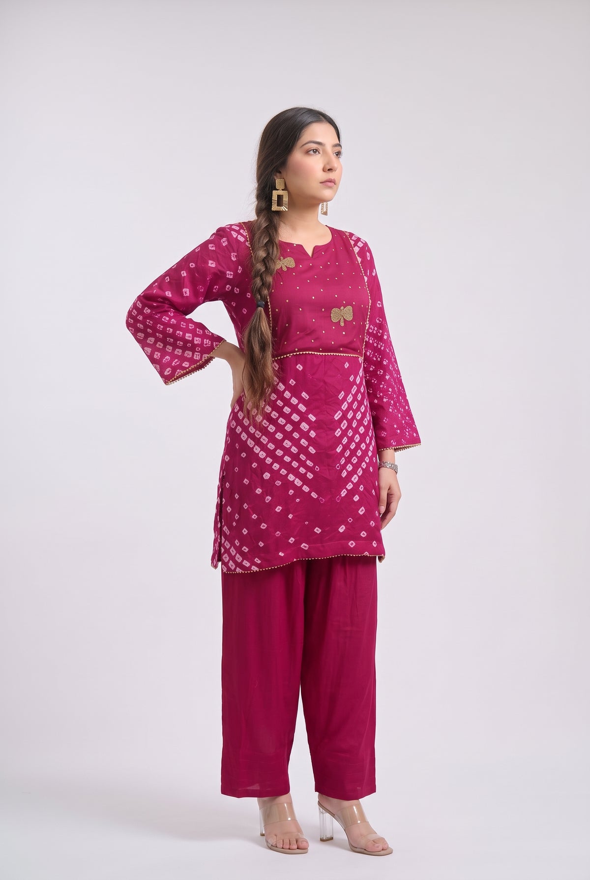 Tbfo Titli Printed Kurta Set