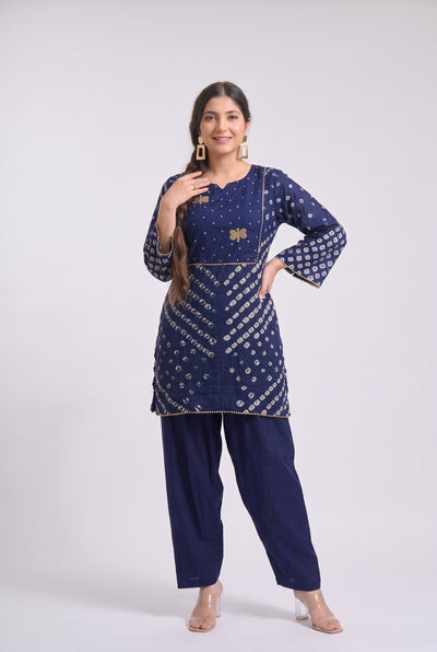 Tbfo Titli Printed Kurta Set