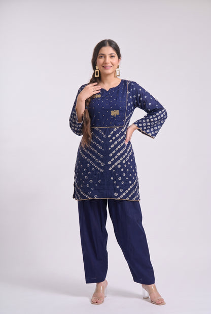 Tbfo Titli Printed Kurta Set