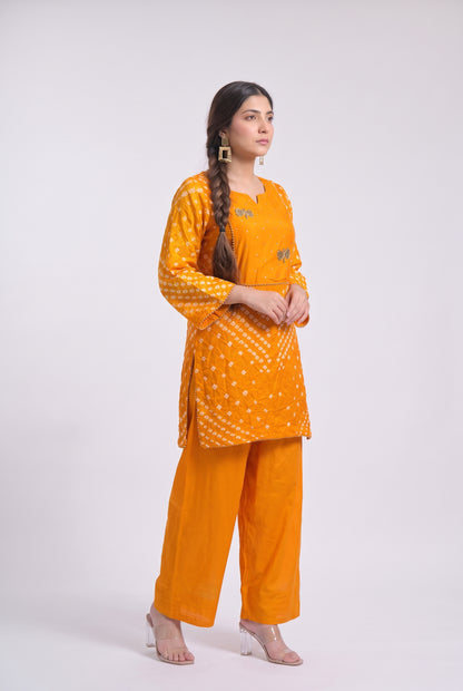 Tbfo Titli Printed Kurta Set