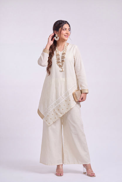 Tbfo Varmala Ivory Coord Set
