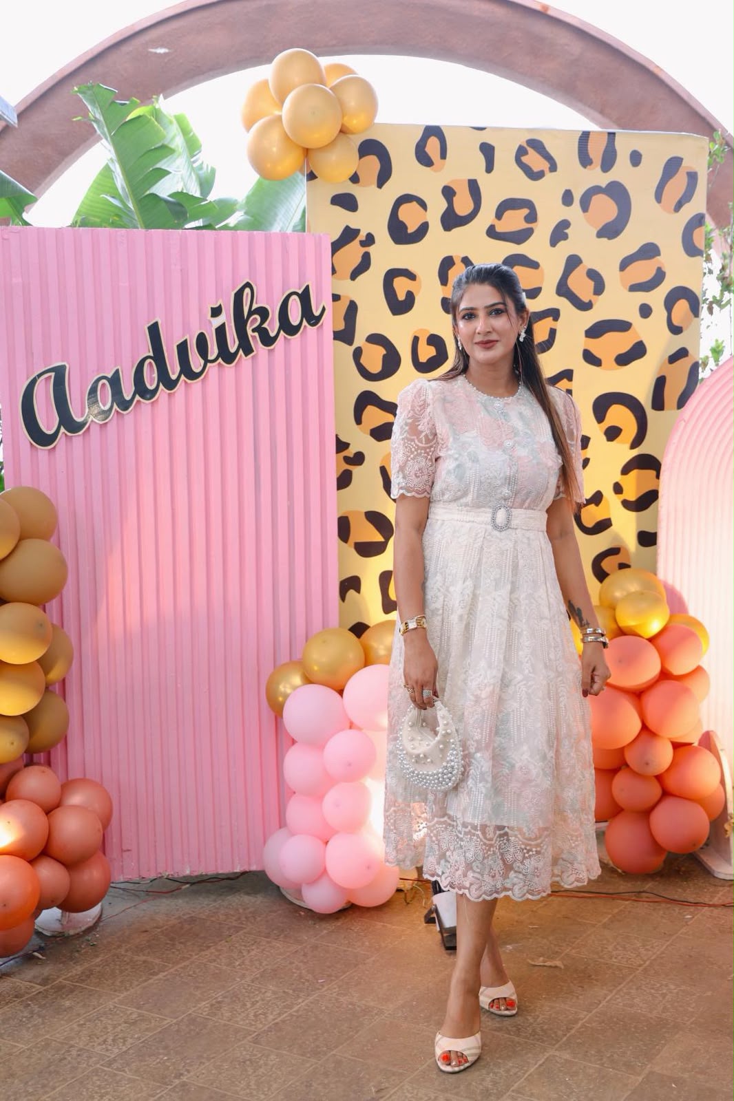 Tbfo Shabnam Beige Dress