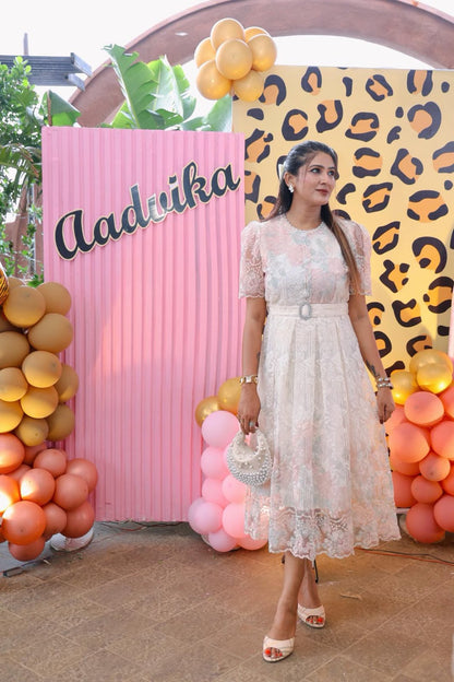 Tbfo Shabnam Beige Dress