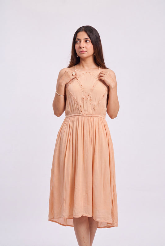 Tbfo Peach Serenity Dress
