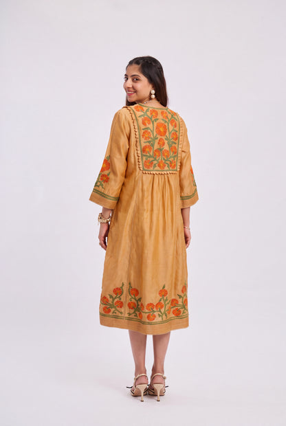 Tbfo Golden Garden Dress