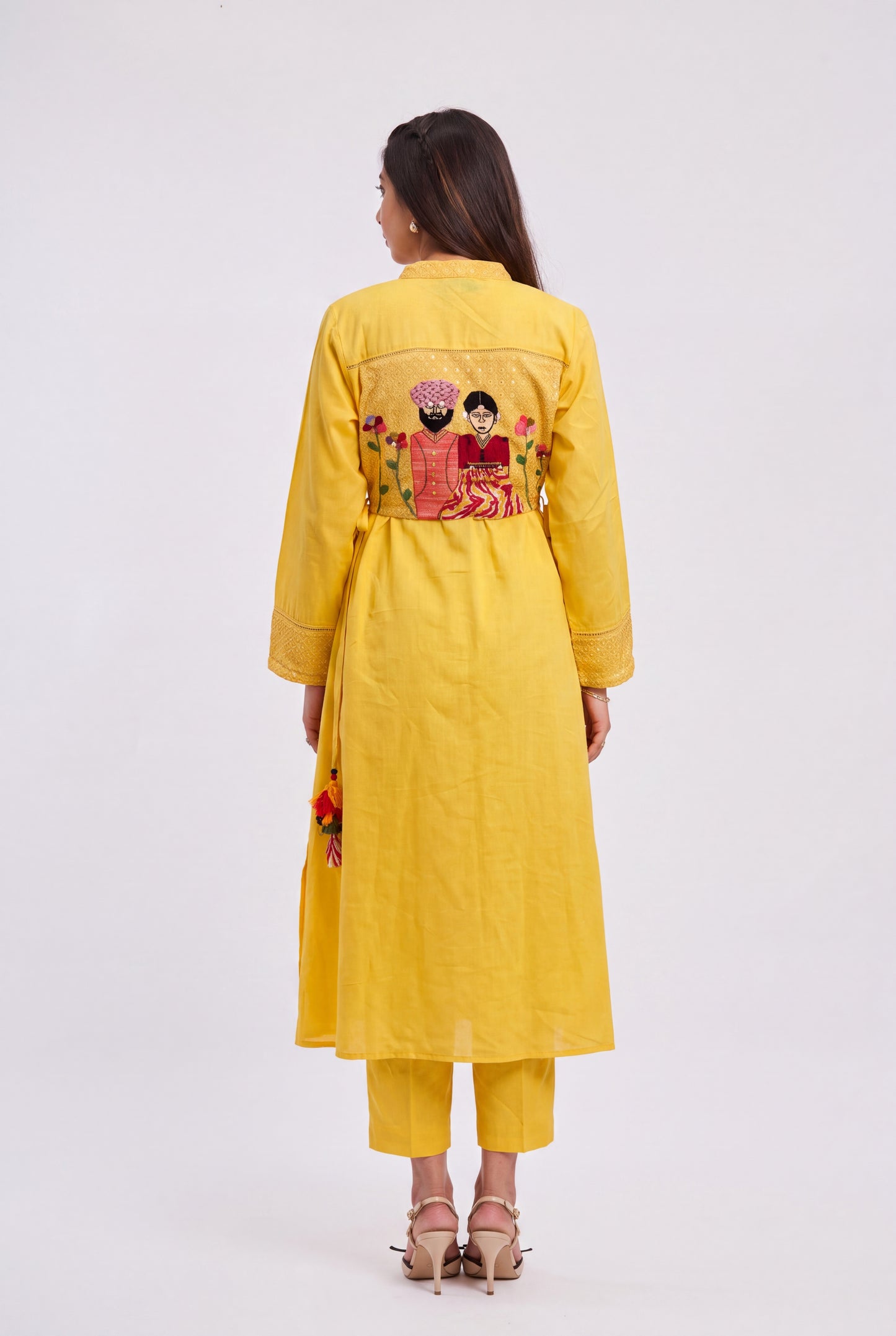 Tbfo Basanti Woven Set