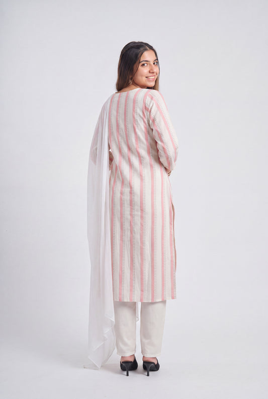 Tbfo Blush Breeze Kurta Set