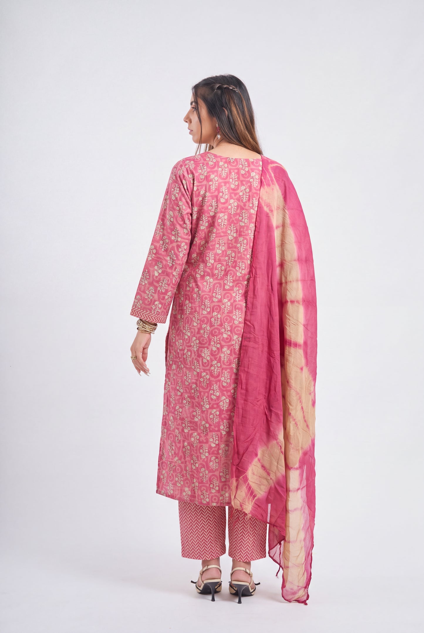 Tbfo Rani Petals Kurta Set