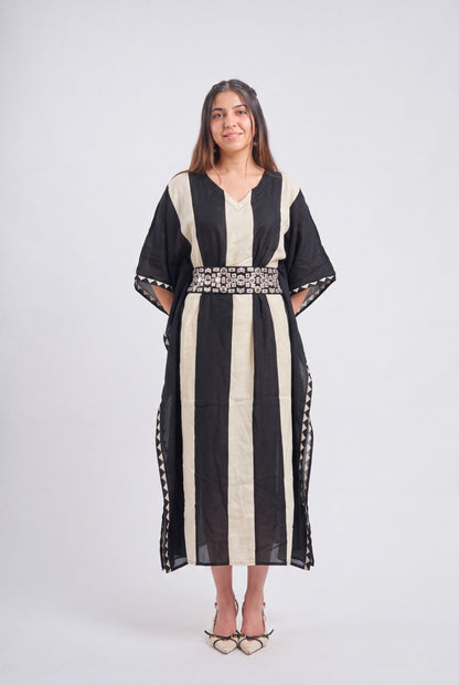 Tbfo Monochrome Muse Kaftan