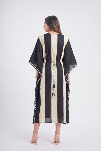 Tbfo Monochrome Muse Kaftan