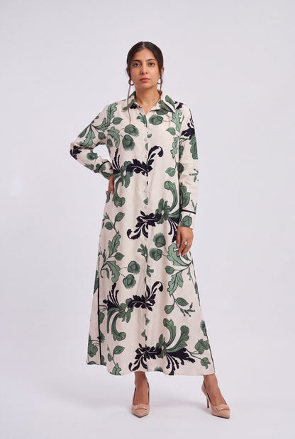 Tbfo Botanical Muse Dress