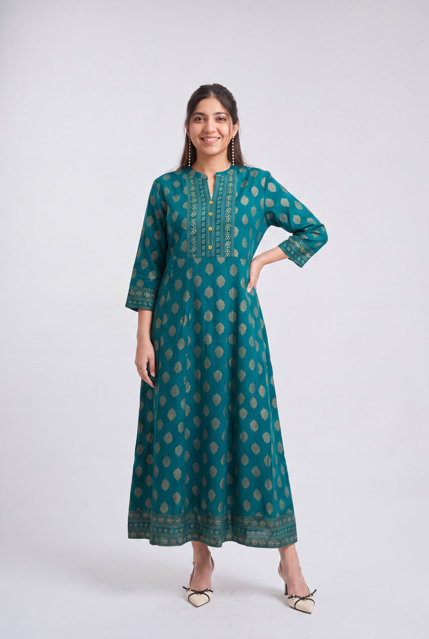 Tbfo Peacock Grace Dress