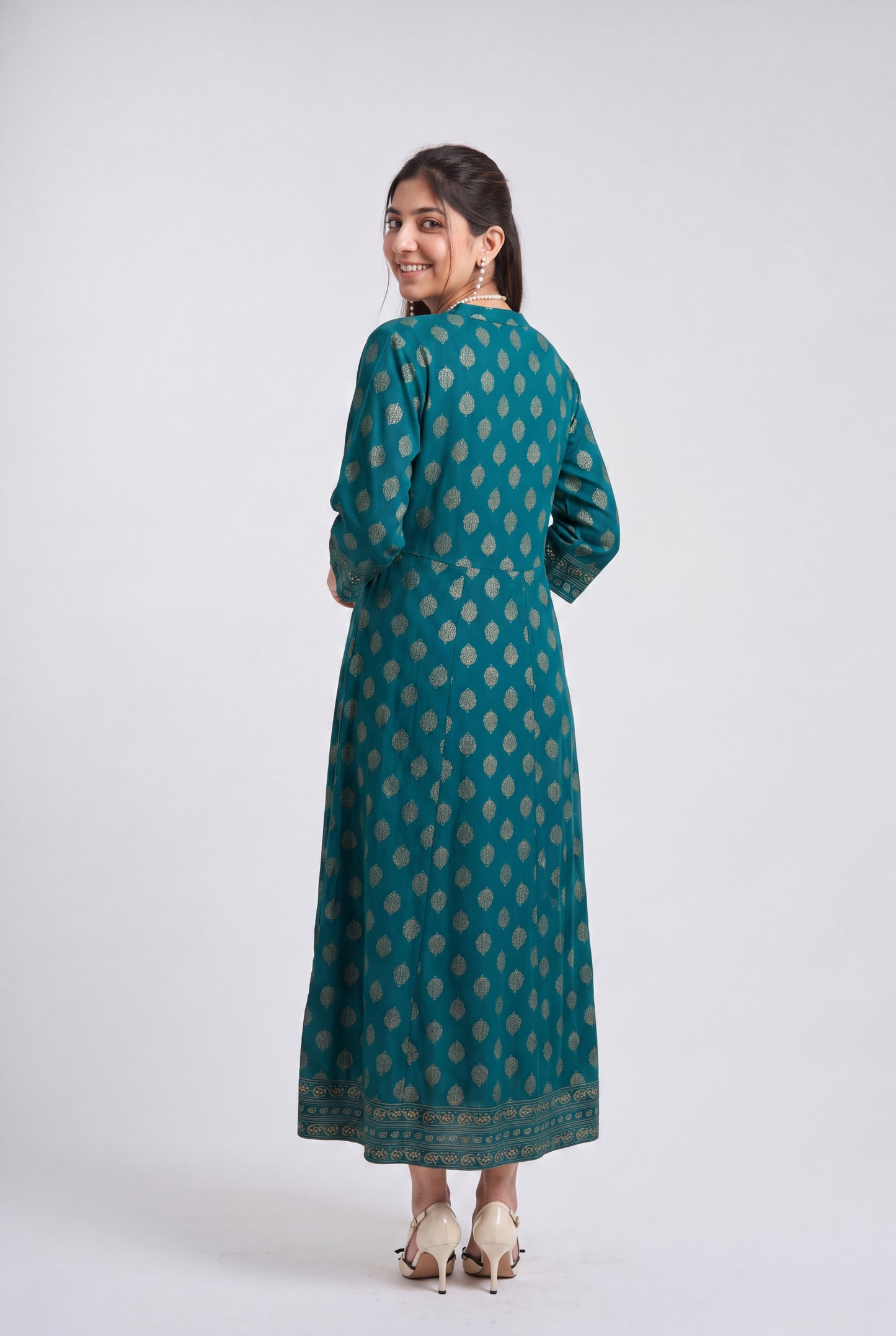 Tbfo Peacock Grace Dress