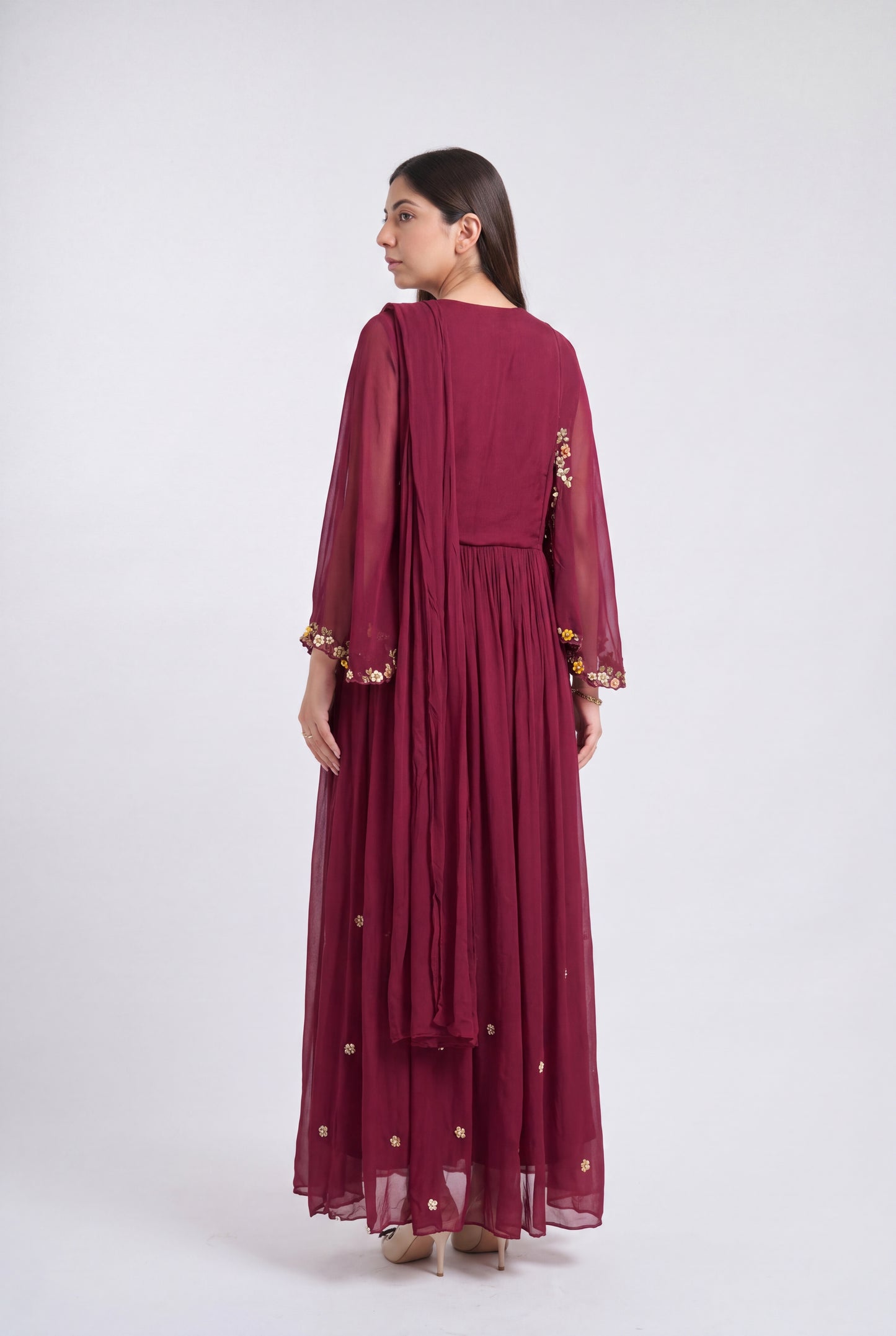 Tbfo Noor-e-Gul Draping Gown