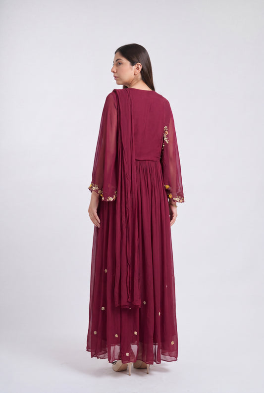 Tbfo Noor-e-Gul Draping Gown