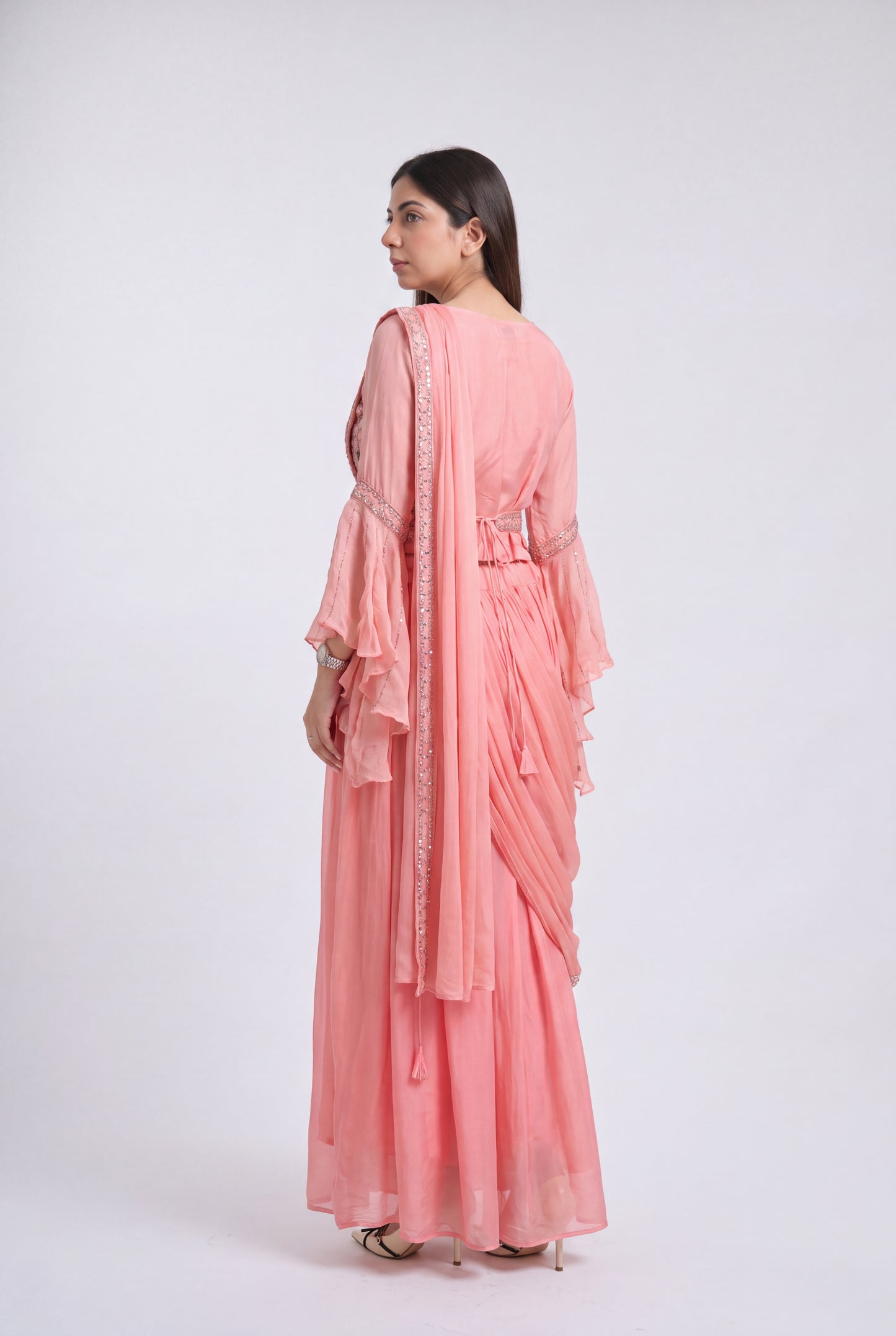 Tbfo Coral Charm Drape Set