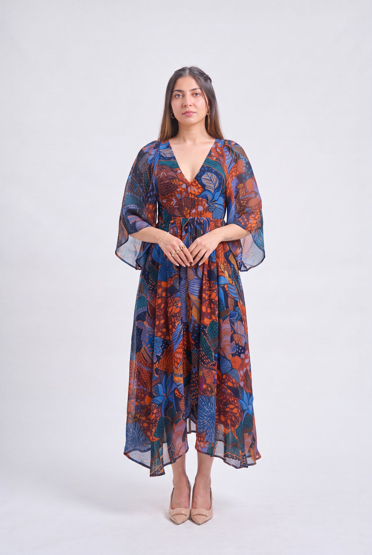 Tbfo Unique Printed Dress